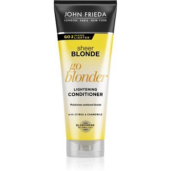 John Frieda Sheer Blonde Go Blonder zesvětlující kondicionér pro blond vlasy 250 ml