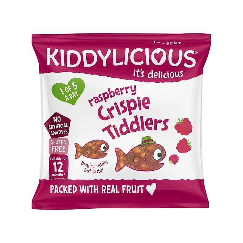KIDDYLICIOUS Rybičky křupavé malinové
