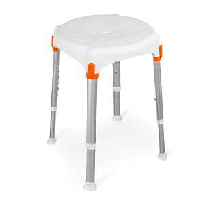 LM Global Design Stolička do sprchy kulatá KING