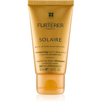 René Furterer Solaire vyživující šampon pro vlasy namáhané chlórem, sluncem a slanou vodou 200 ml