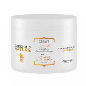 Alfaparf Milano Precious Nature Almond & Pistachio maska pro ochranu barvy 500 ml