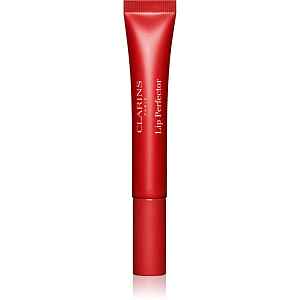 Clarins Lip Perfector Glow třpytivý lesk na rty a tváře odstín 23 pomegranate glow 12 ml