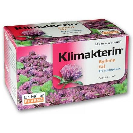 Dr. Müller Klimakterin bylinný čaj při menopauze 20 x 1.5 g