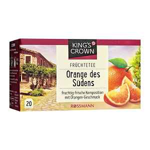 King's Crown Ovocný čaj pomeranč 40 g