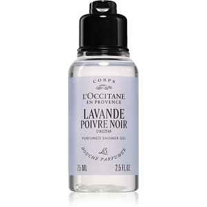 L’Occitane Lavande Poivre Noir Perfumed Shower Gel parfémovaný sprchový gel 75 ml