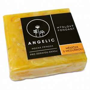 ANGELIC Mýdlový fondant Měsíček s meduňkou 105 g
