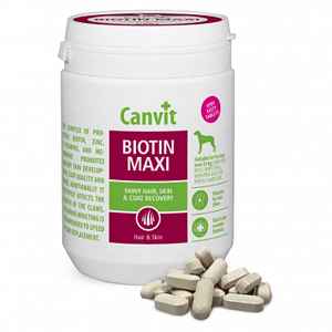 CANVIT Biotin Maxi pro psy 500 g ochucené