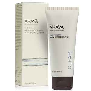 AHAVA Bahenní pleťový peeling Time To Clear (Facial Mud Exfoliator) 100 ml