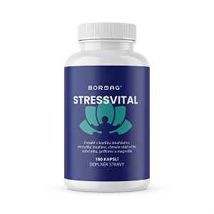 BORMAG StressVital komplex s magnolií, meduňkou a kozlíkem 180 kapslí
