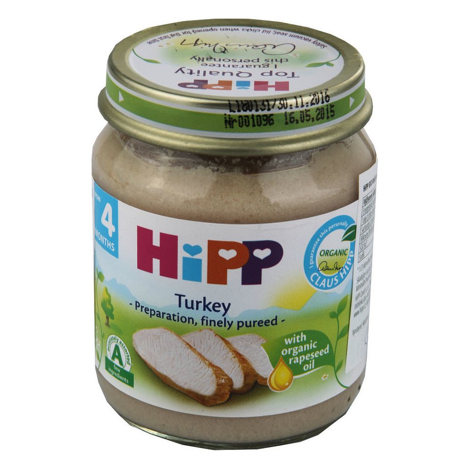 HiPP MASO BIO Krůtí maso 125g