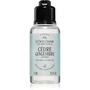 L’Occitane Cèdre Gingembre Perfumed Shower Gel sprchový gel 75 ml