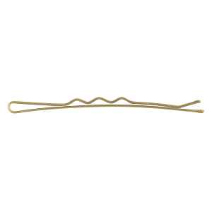Vlnitá sponka Sibel Wavy - 7 cm, zlatá - 500 g (9400071-52) + dárek zdarma