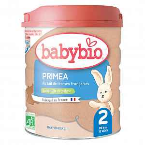 BABYBIO PRIMEA 2 kojenecké bio mléko 800 g