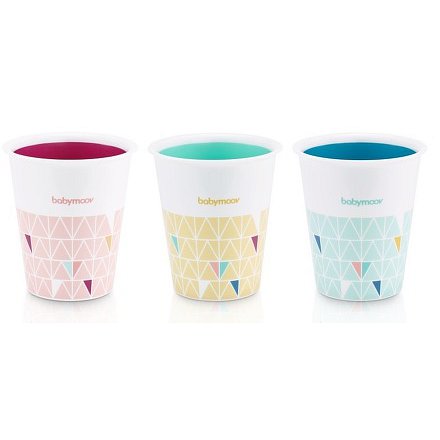 Babymoov Multicolor Cups 3ks