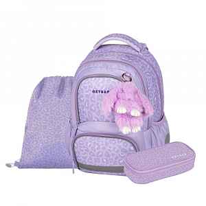 Oxybag OXY NEXT - školní set Bunny 3 ks: batoh, penál, sáček