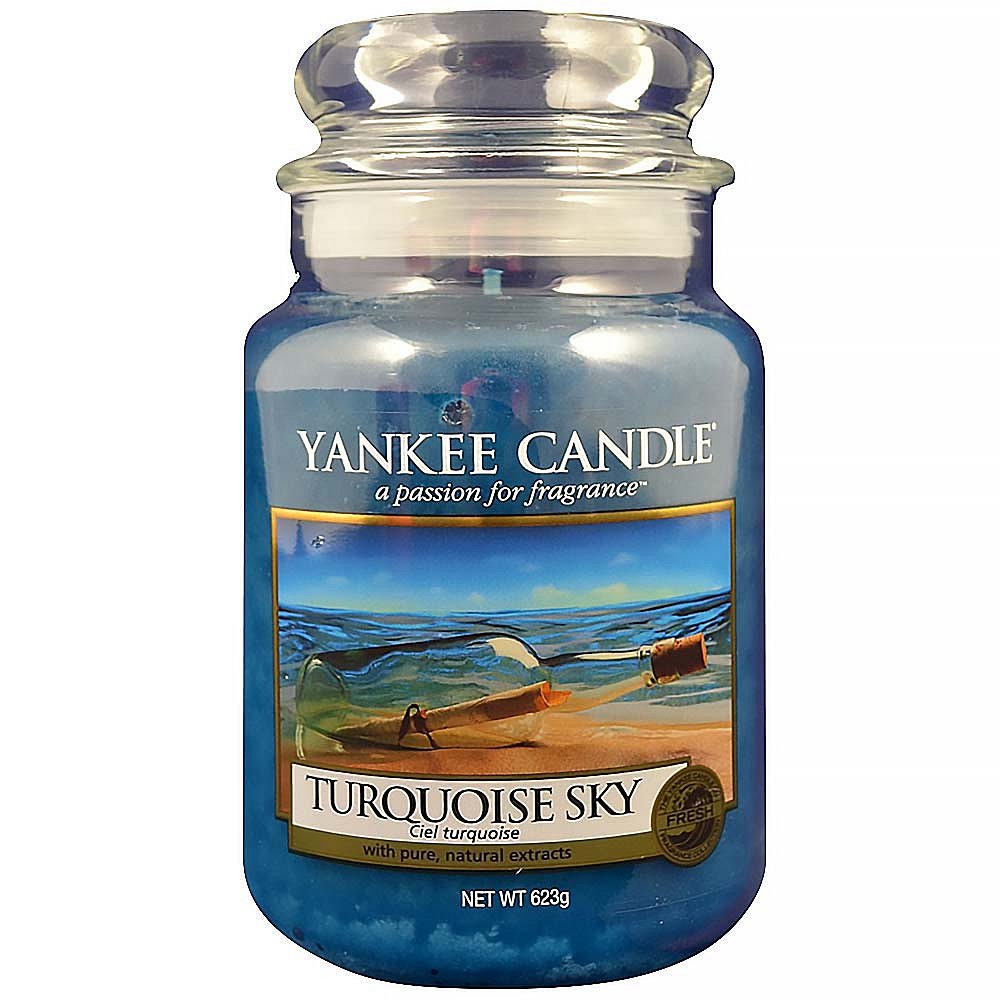 YANKEE CANDLE Classic Turquoise Sky velký 623 g