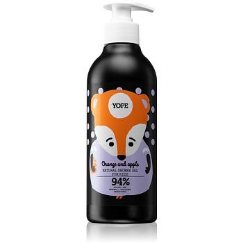 Yope Orange & Apple zklidňující sprchový gel pro děti 400 ml