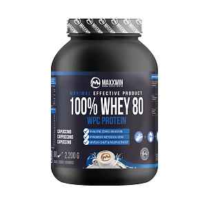 MAXXWIN 100% WHEY 80 capuccino 2200 g