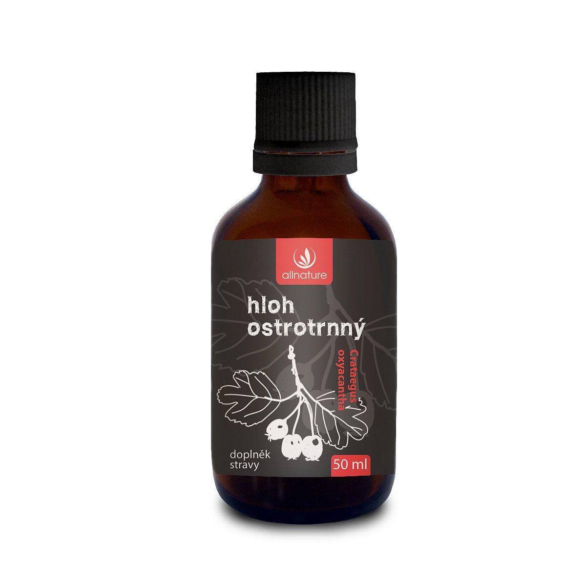 Allnature Hloh ostrotrnný bylinné kapky 50 ml