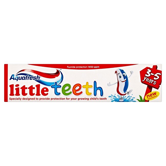 Aquafresh Little Teeth zubní pasta pro děti  3-5 let  50 ml