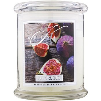 Kringle Candle Oak & Fig vonná svíčka 411 g