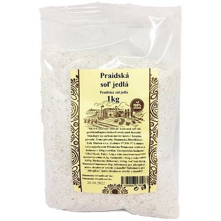 Praidská sůl jedlá 1kg