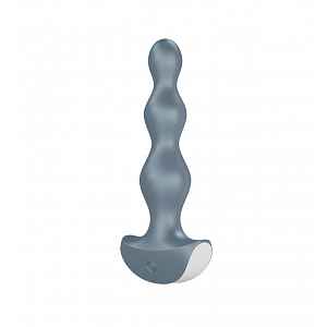 Satisfyer Lolli Plug 2 vibrační anální kolík šedý