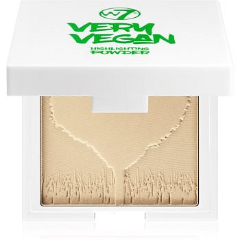 W7 Cosmetics Very Vegan kompaktní pudrový rozjasňovač 10 g
