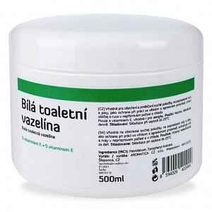 AROMATICA Bílá toaletní vazelína s vitamín E 500 ml