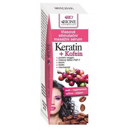 BIO KERATIN + KOFEIN vlasové stimulační sérum 215ml