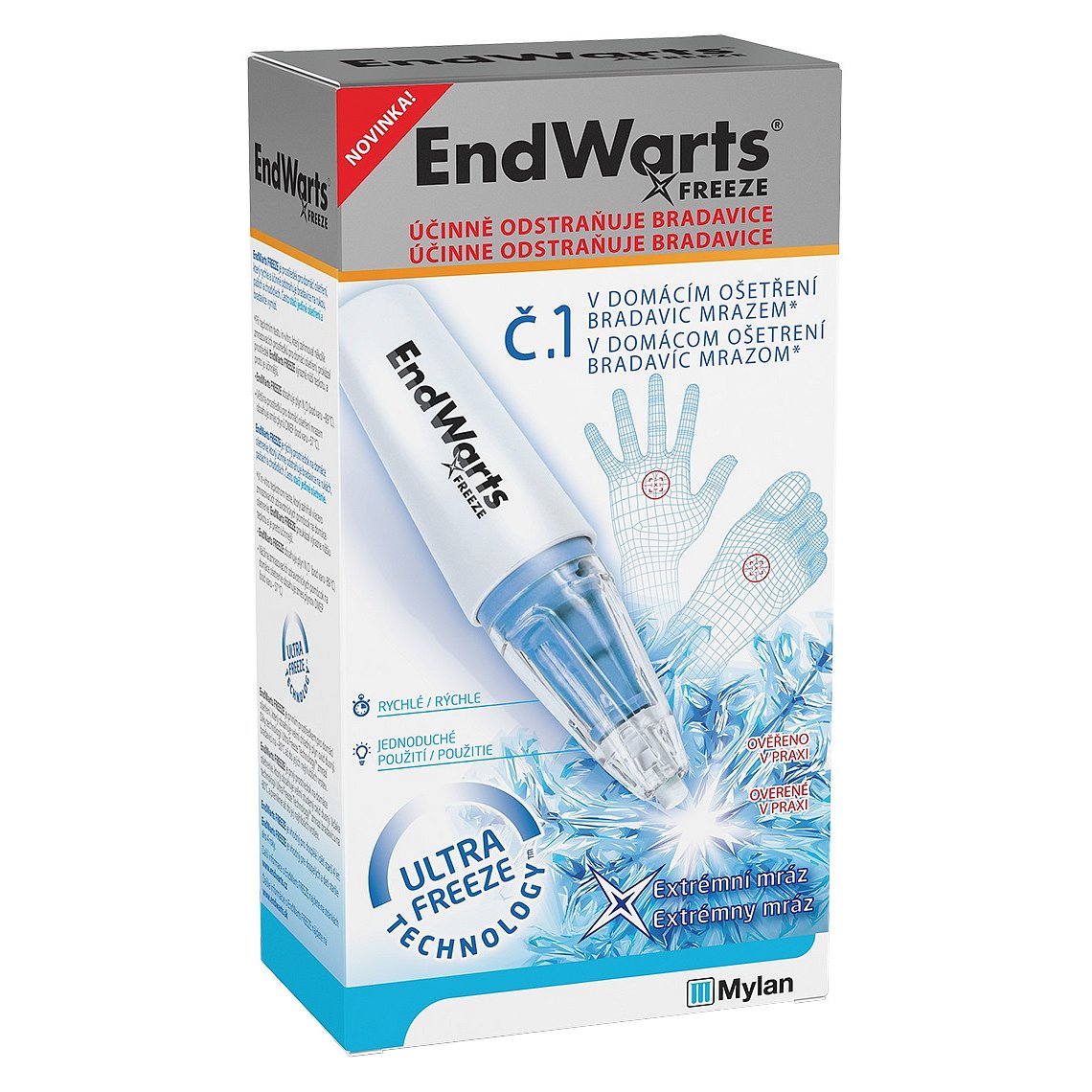 EndWarts FREEZE 7.5g kryoterapie bradavic