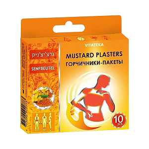 Hořčičné náplasti – 10 ks – Vitateka