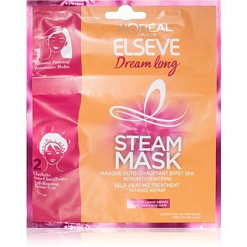 L’Oréal Paris Elseve Dream Long Steam Mask  hydratační a vyživující maska pro dlouhé vlasy 20 ml