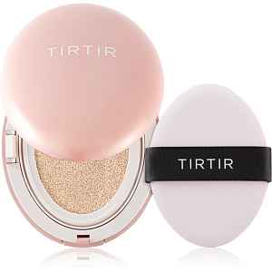 TIRTIR Mask Fit All Cover Cushion Mini matující make-up v houbičce odstín 15C Fair Porcelain 4.5 g