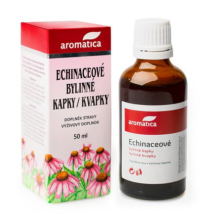 AROMATICA Echinaceové bylinné kapky od 3 let 50ml