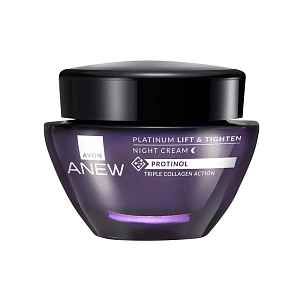 Avon Noční liftingový krém Anew Platinum Triple Collagen Action 50 ml