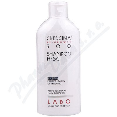 Crescina šampon 500 podpora růstu vlasů ženy 200ml