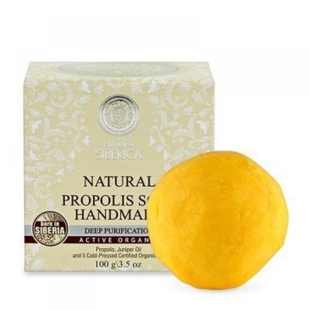 NATURA SIBERICA Ručně vyráběné mýdlo propolisové 100 g