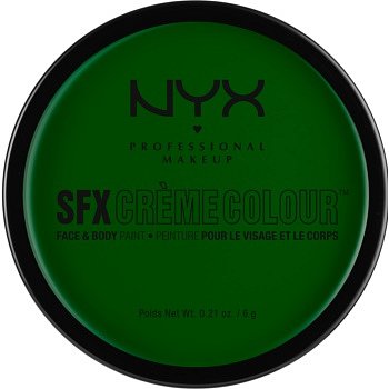 NYX Professional Makeup SFX Creme Colour™ make-up na obličej a tělo odstín 04 Green 6 g