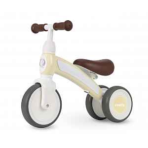 QPlay Qplay Sweetie – dětské odrážedlo 3v1 s EVA koly (1–3 roky) - béžové