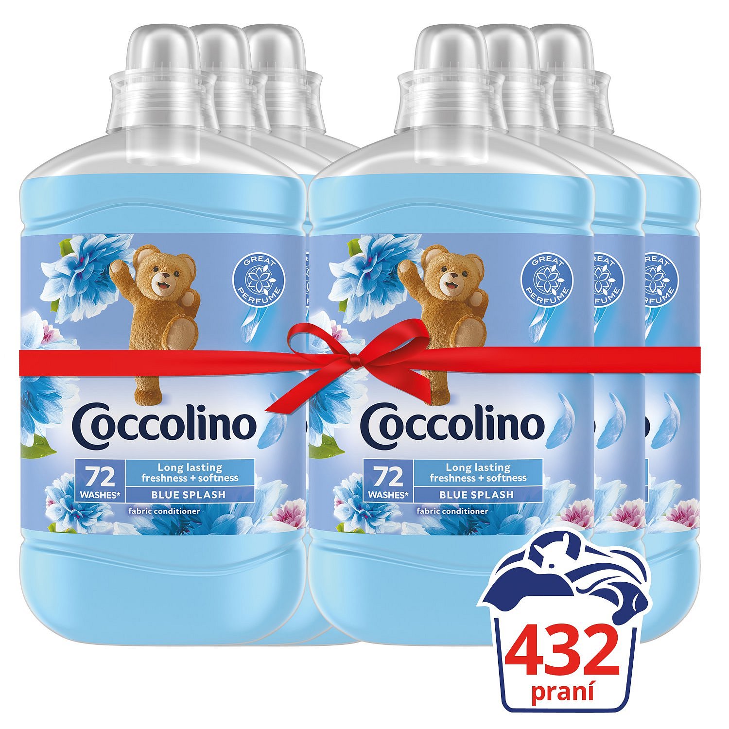 Coccolino Aviváž Blue Splash 6x1,8l