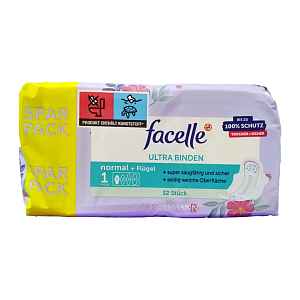 facelle Hygienické vložky Ultra Normal s křidélky 32 ks 32 ks