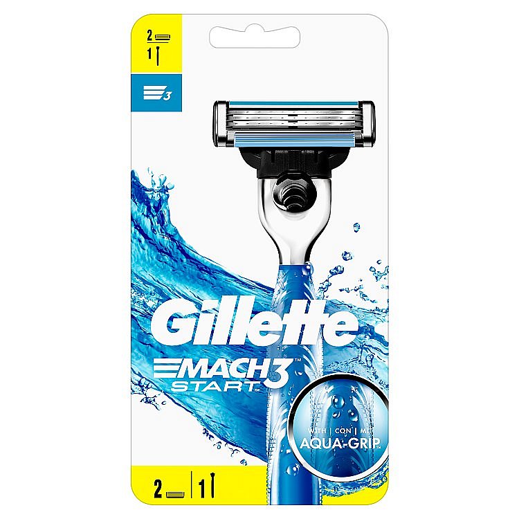 Gillette Mach3 Start strojek + 2 hlavice