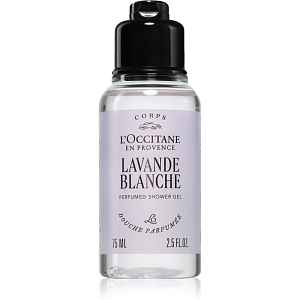 L’Occitane Lavande Blanche Perfumed Shower Gel zklidňující sprchový gel 75 ml