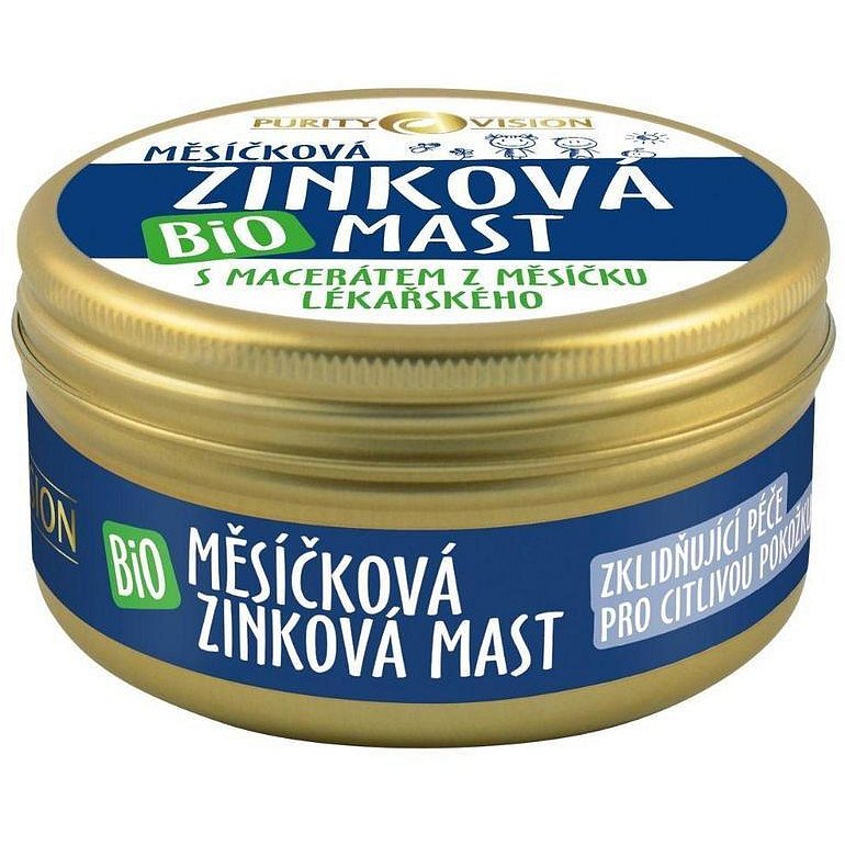 Purity Vision BIO Měsíčková Zinková mast 70ml