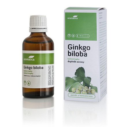 AROMATICA Ginkgo Biloba bylinné kapky 50ml