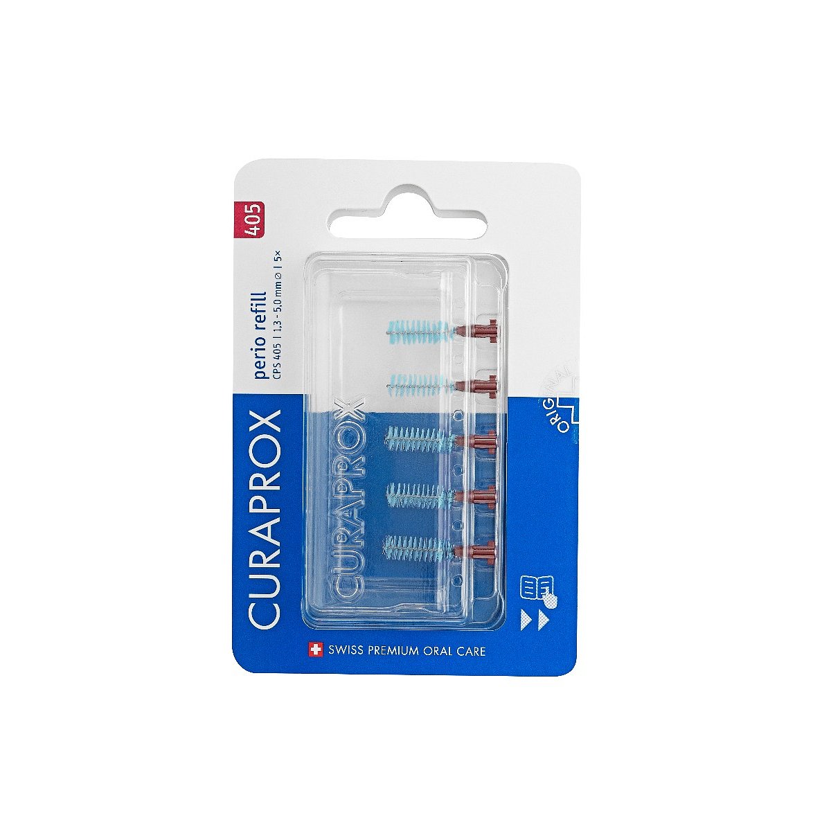 Curaprox CPS 405 Perio refill mezizubní kartáček 5 ks