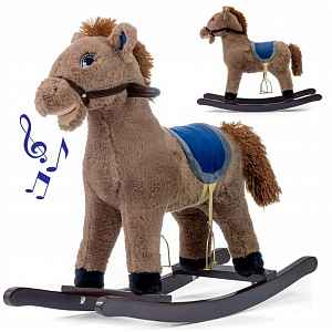 Milly Mally Houpací Koník se zvukem - hnědý