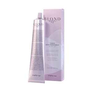 Tónovací krém na blond a odbarvené vlasy Inebrya Blondesse Toner Demi Permanent 100 ml - zlatý perleťově růžový