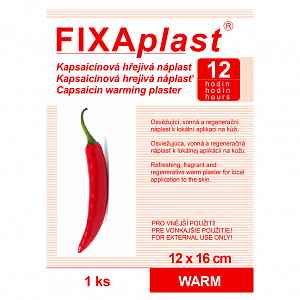 Náplast Fixaplast WARM hřejivá 12x16cm 1ks